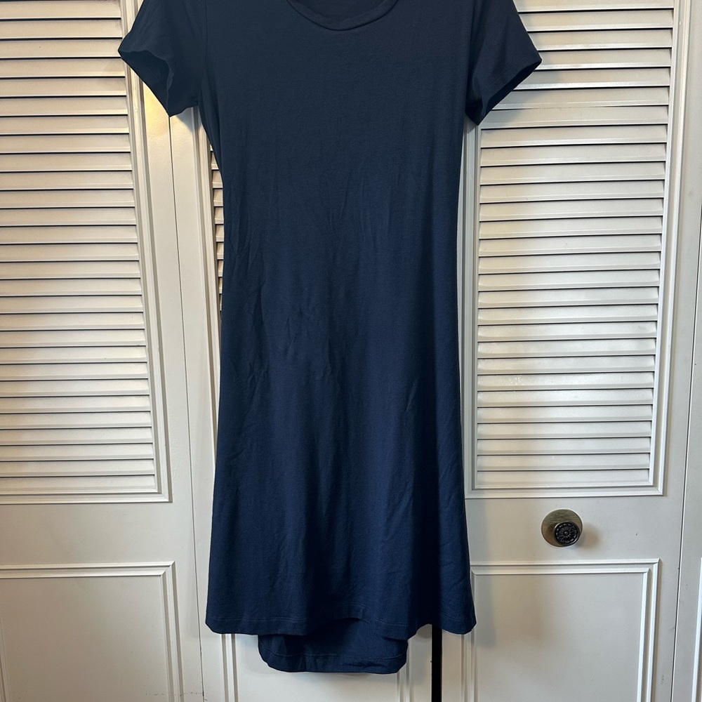 Theory Liliana Ranmire Shirt Open Back Dress Sz Large
